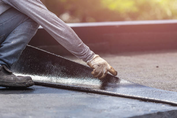 Professional Basement Waterproofing technician working in Winnetka, IL